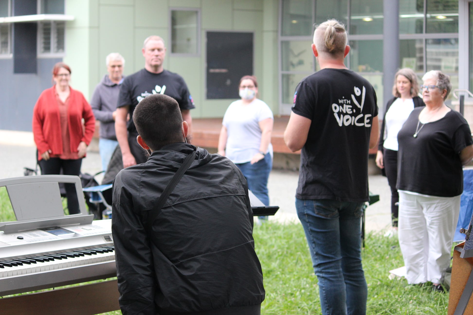 With One Voice Gungahlin community choir performance