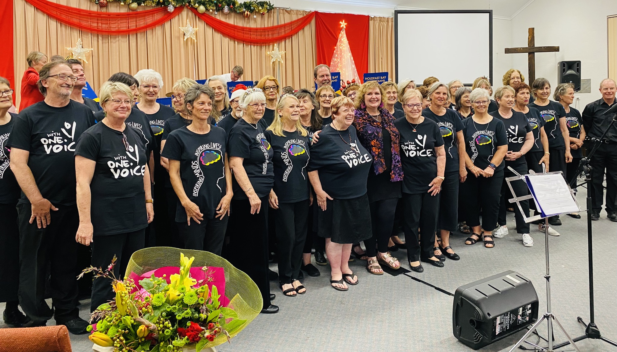 With One Voice Kingston Park community choir performance