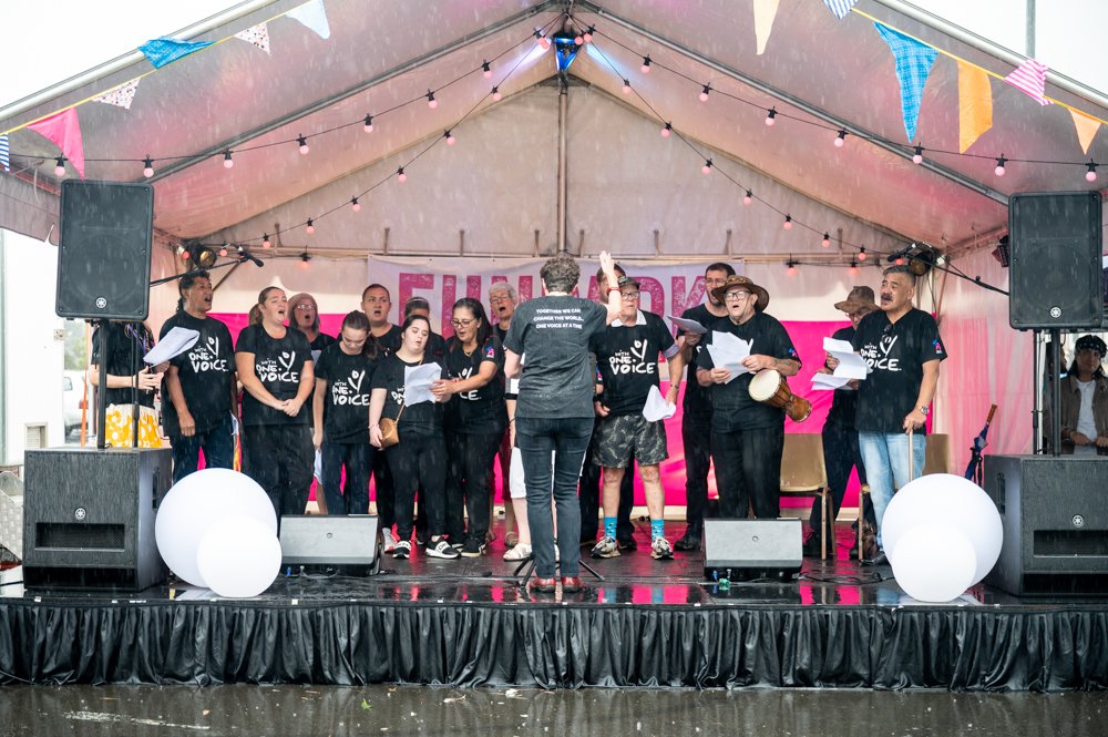 Mt Druitt With One Voice community choir Mt Druitt performance