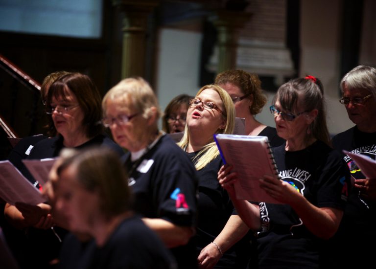 With One Voice Sydney community choir performance