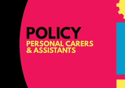 Personal Care Assistant Policy