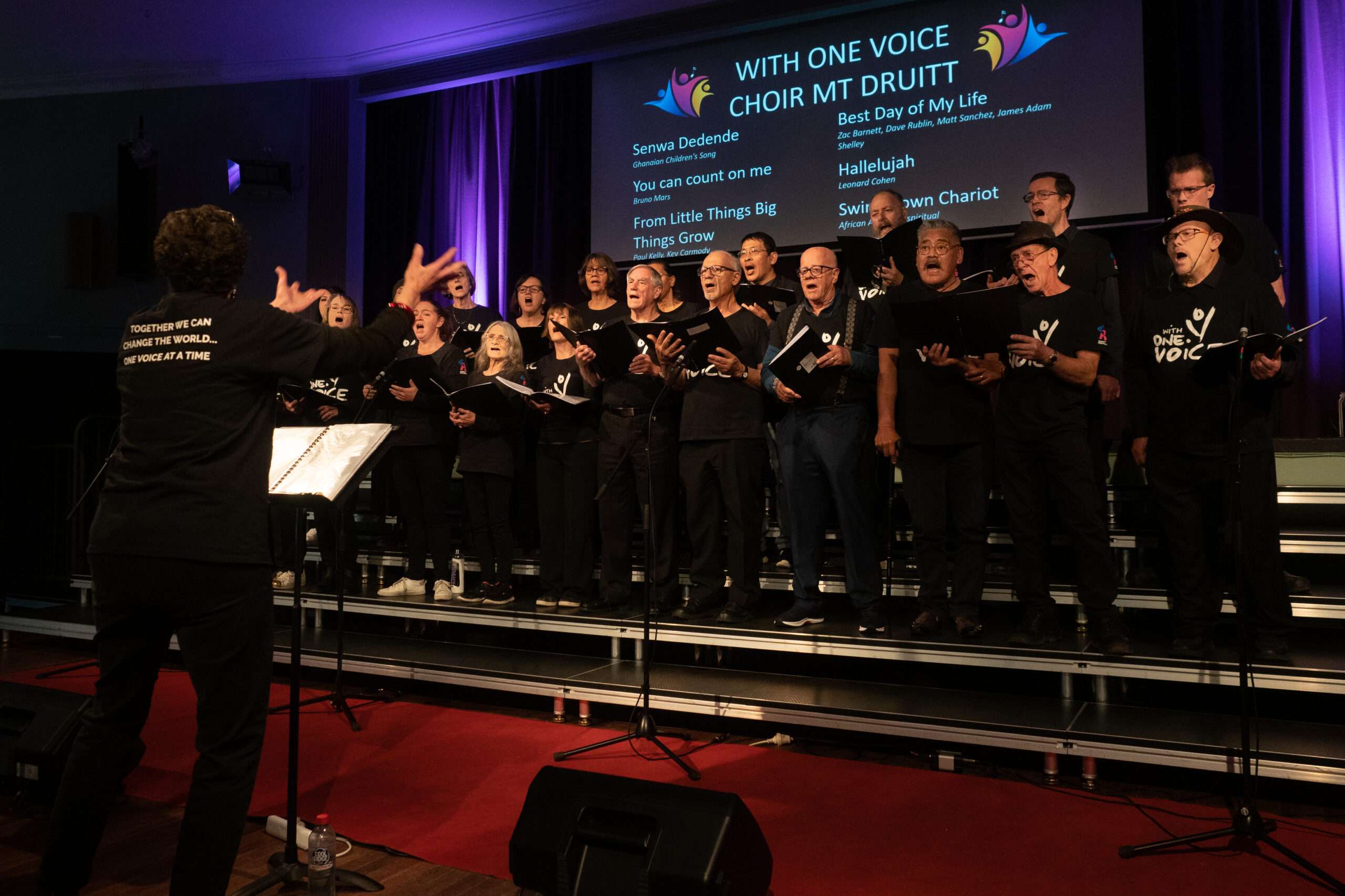With One Voice community choir Mt Druitt performance