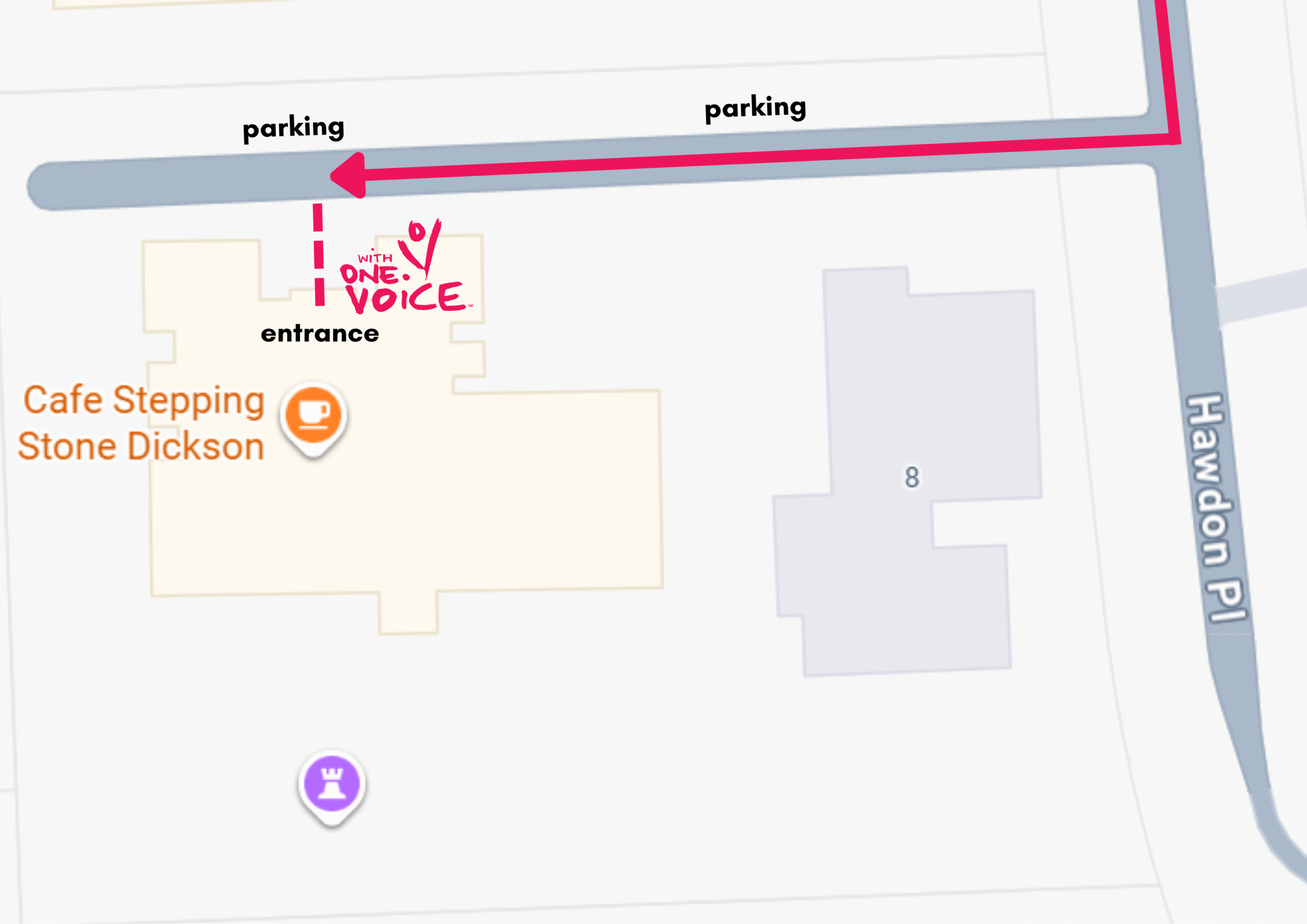 WOV Canberra map