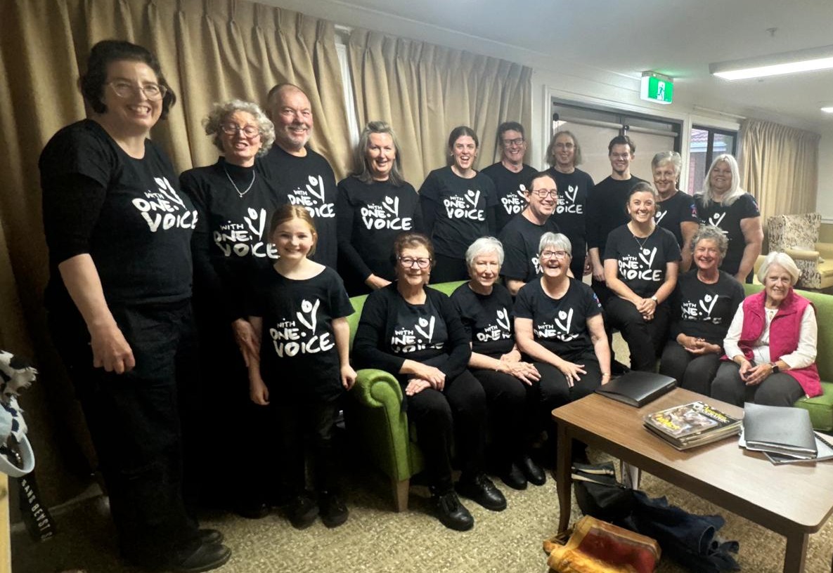 With One Voice Riverina community choir